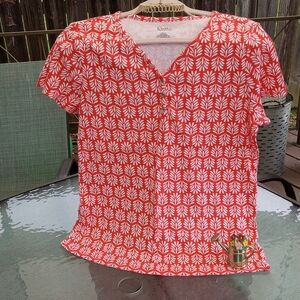 NWOT Croft and Barrow Henley Top, L